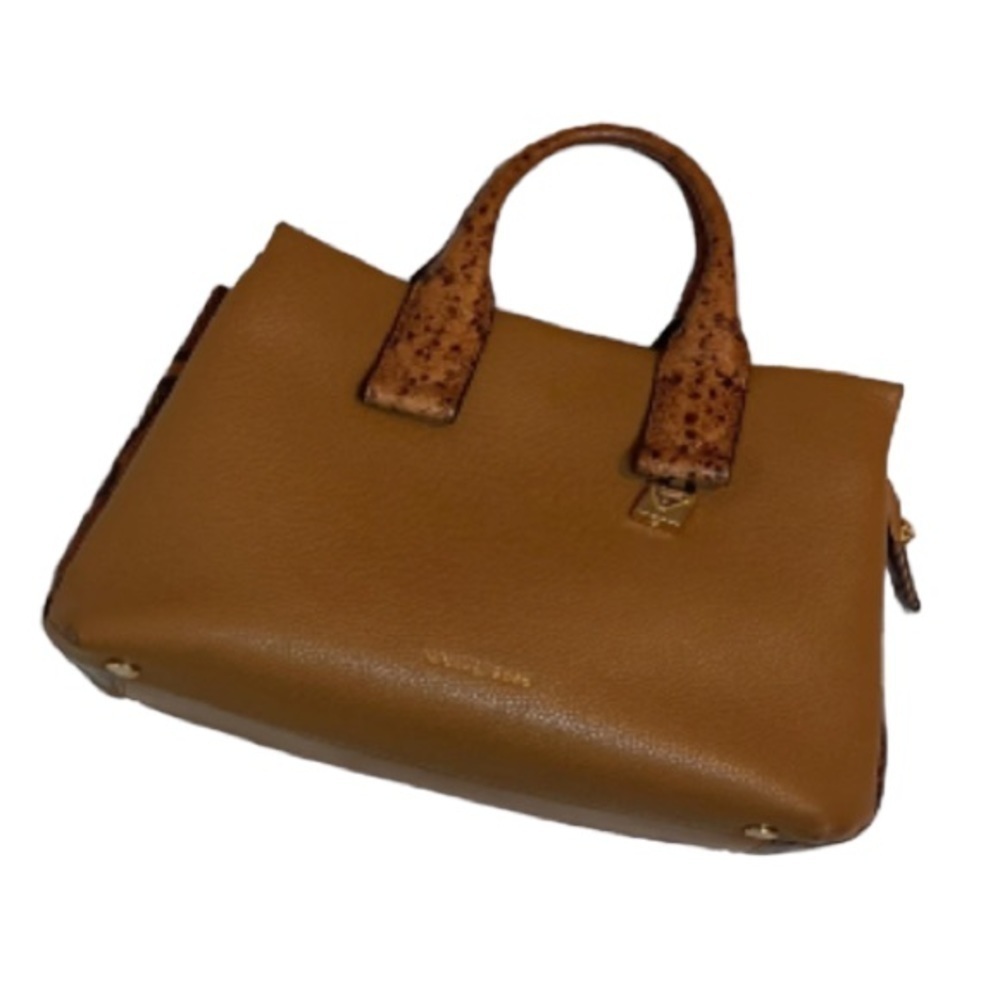 Michael Kors Rollins Python And Tan Acron Leather… - image 5